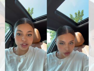 TikTok en el que revela que le ofrecieron crear una versi&oacute;n IA de ella a cambio de dinero.