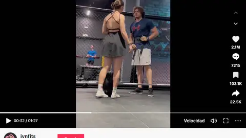 Pantallazo del tiktok de @jynfits Pantallazo del tiktok de @jynfits