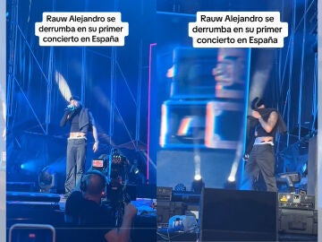 Rauw Alejandro en su concierto.
