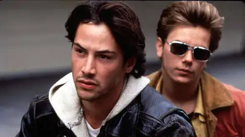 Keanu Reeves y River Phoenix en 'My Own Private Idaho' Keanu Reeves y River Phoenix en 'My Own Private Idaho'