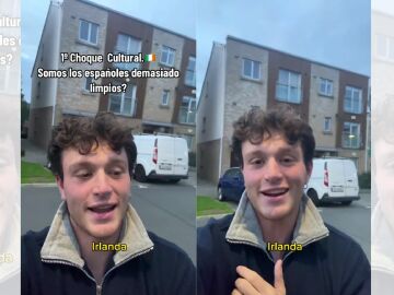 TikTok en el que Nacho habla sobre su choque cultural en Irlanda.