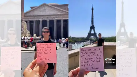 TikTok viral en el que una chica se venga de su pareja tras enterarse de que le es infiel. TikTok viral en el que una chica se venga de su pareja tras enterarse de que le es infiel.