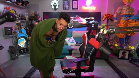 TheGrefg, después de ser rescatado. TheGrefg, después de ser rescatado.