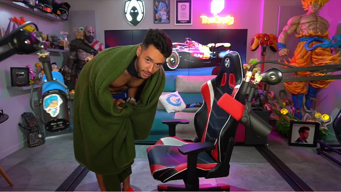 TheGrefg, después de ser rescatado. TheGrefg, después de ser rescatado.