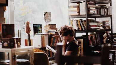 Gente que lee mucho: 