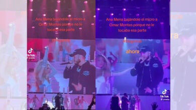 Omar Montes, duramente criticado tras el concierto de Ana Mena en Madrid