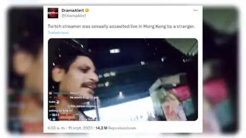 Vídeo de la agresión. Vídeo de la agresión.