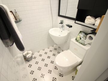 Fotograf&iacute;a de un ba&ntilde;o.