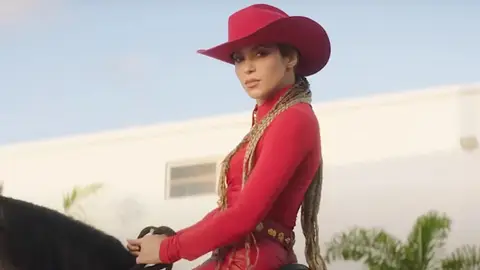 Shakira en El Jefe. Shakira en El Jefe.