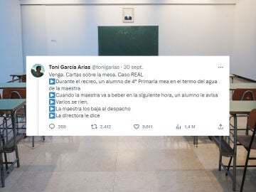 Un profesor cuenta esta indignante historia real que ocurri&oacute; en un colegio
