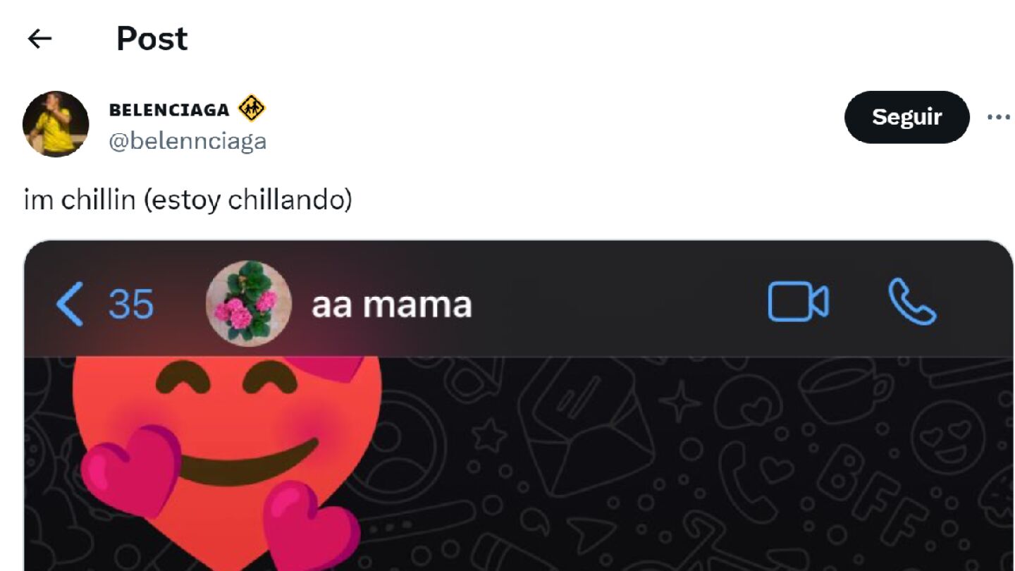 Pantallazo del tuit de @belennciaga