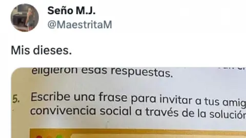 La sorprendente respuesta de un alumno que esta profesora aplaude La sorprendente respuesta de un alumno que esta profesora aplaude