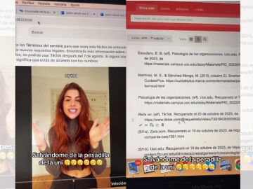 TikTok de RaquelReitx sobre las bibliograf&iacute;as.