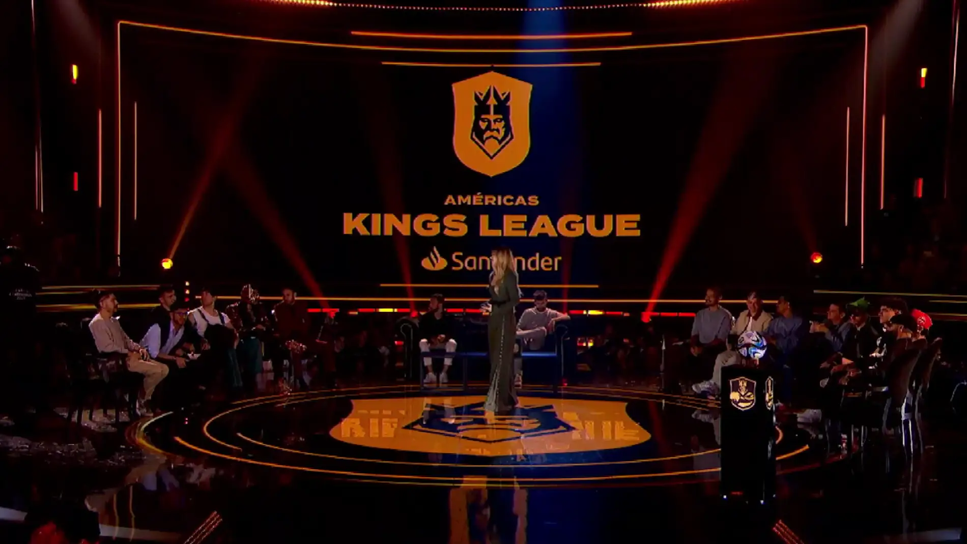 Presentación de la Kings League Américas.