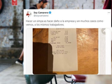 Camarero en un restaurante
