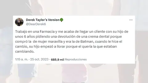 Tuit viral sobre un padre y los estereotipos de género. Tuit viral sobre un padre y los estereotipos de género.