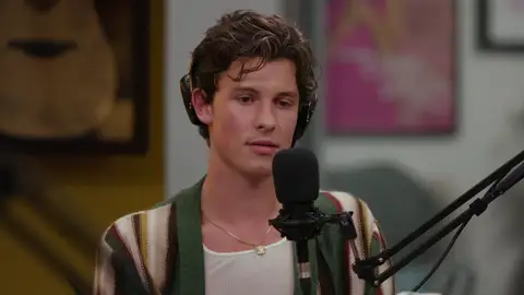 Shawn Mendes durante el podcast The Man Enough. Shawn Mendes durante el podcast The Man Enough.