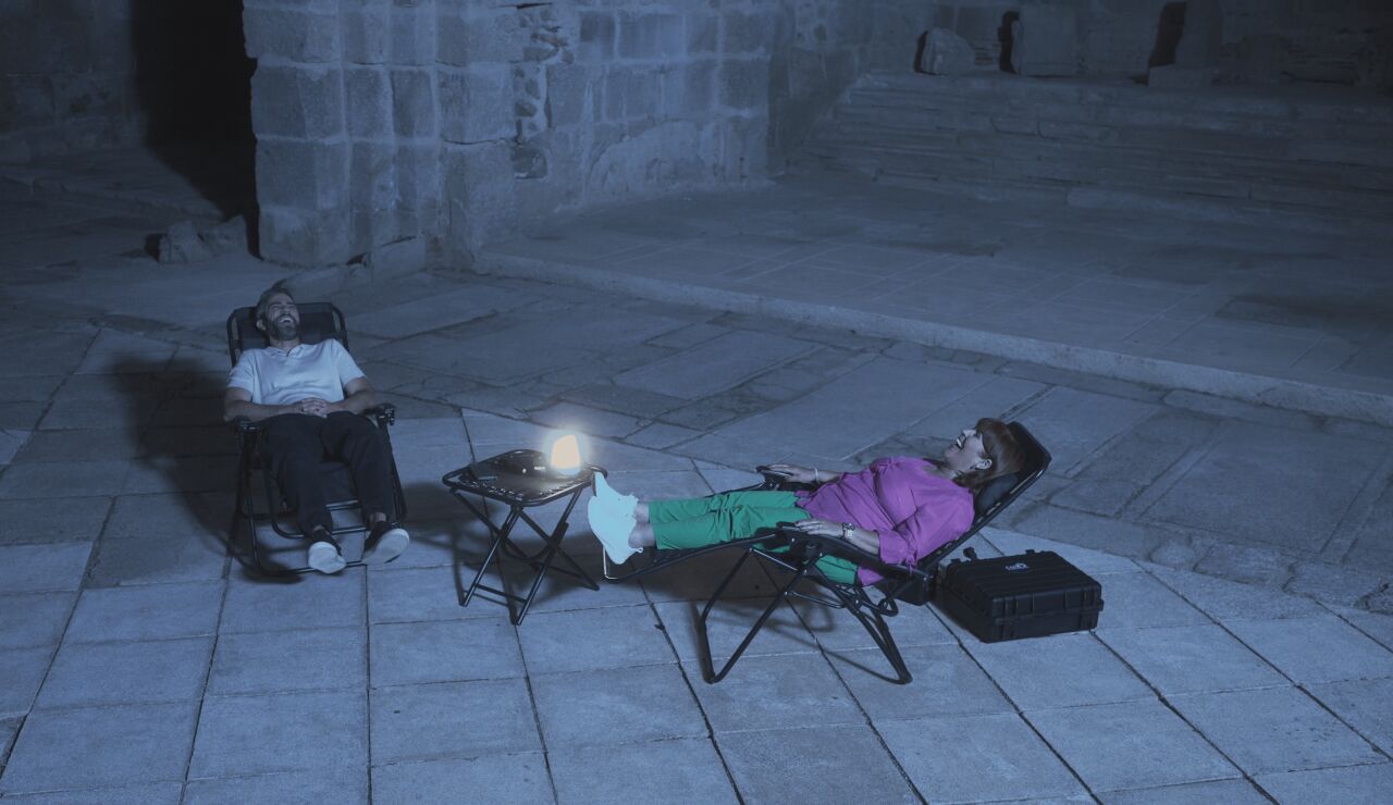 Roberto Leal y Mercedes Guillén 