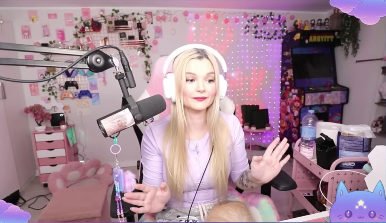 Aroyitt durante uno de sus streams.