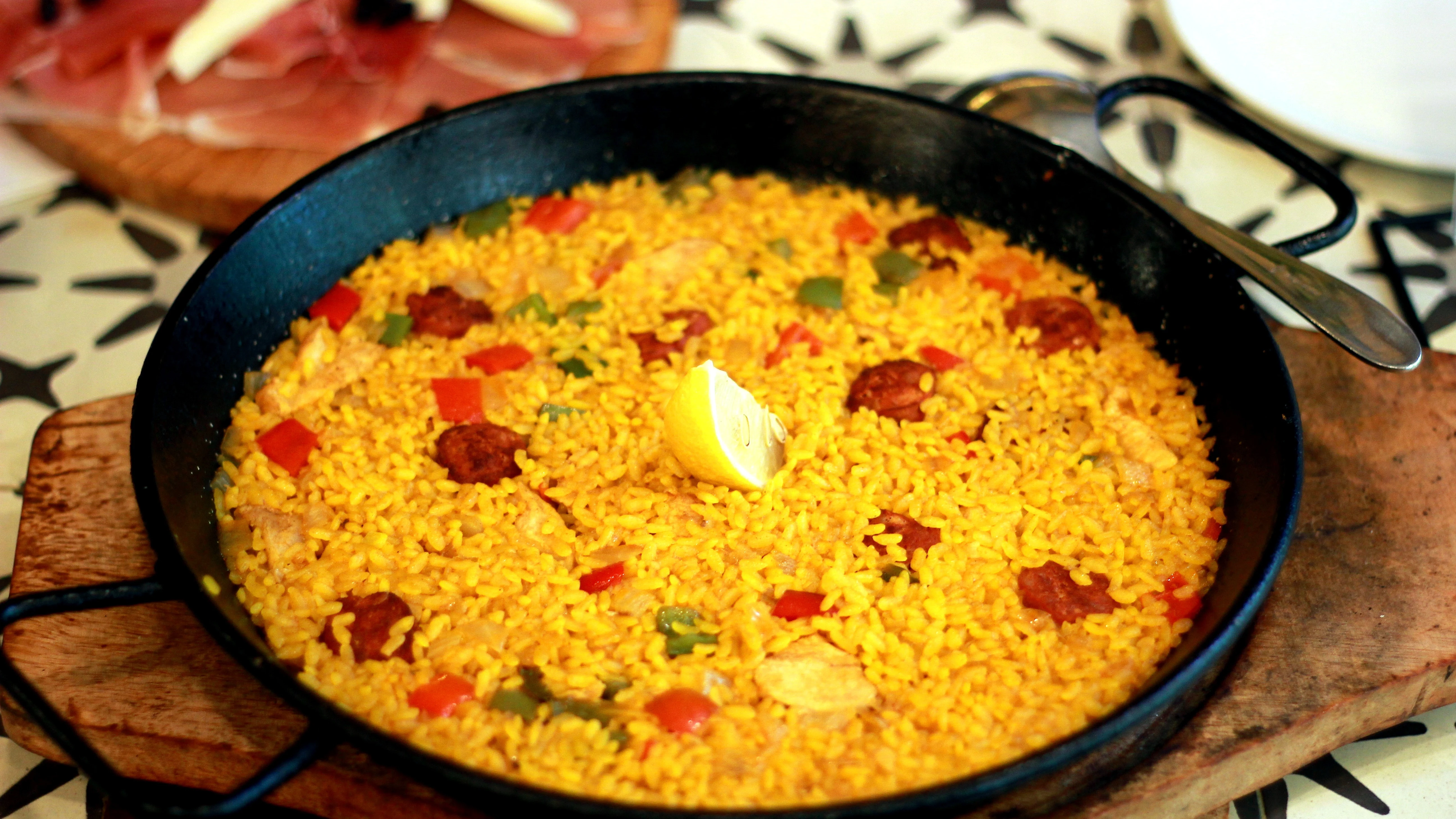 Arroz con chorizo