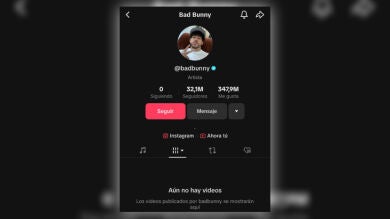 Bad Bunny elimina todos sus vídeos de TikTok después de que su canción con IA se haya hecho viral
