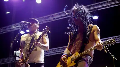 NOFX durante un concierto en Madrid en 2017 NOFX durante un concierto en Madrid en 2017