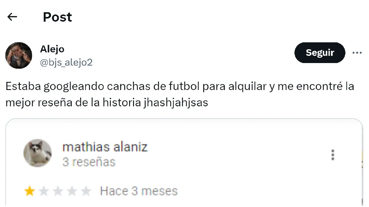 Pantallazo del tuit de @bjs_alejo2
