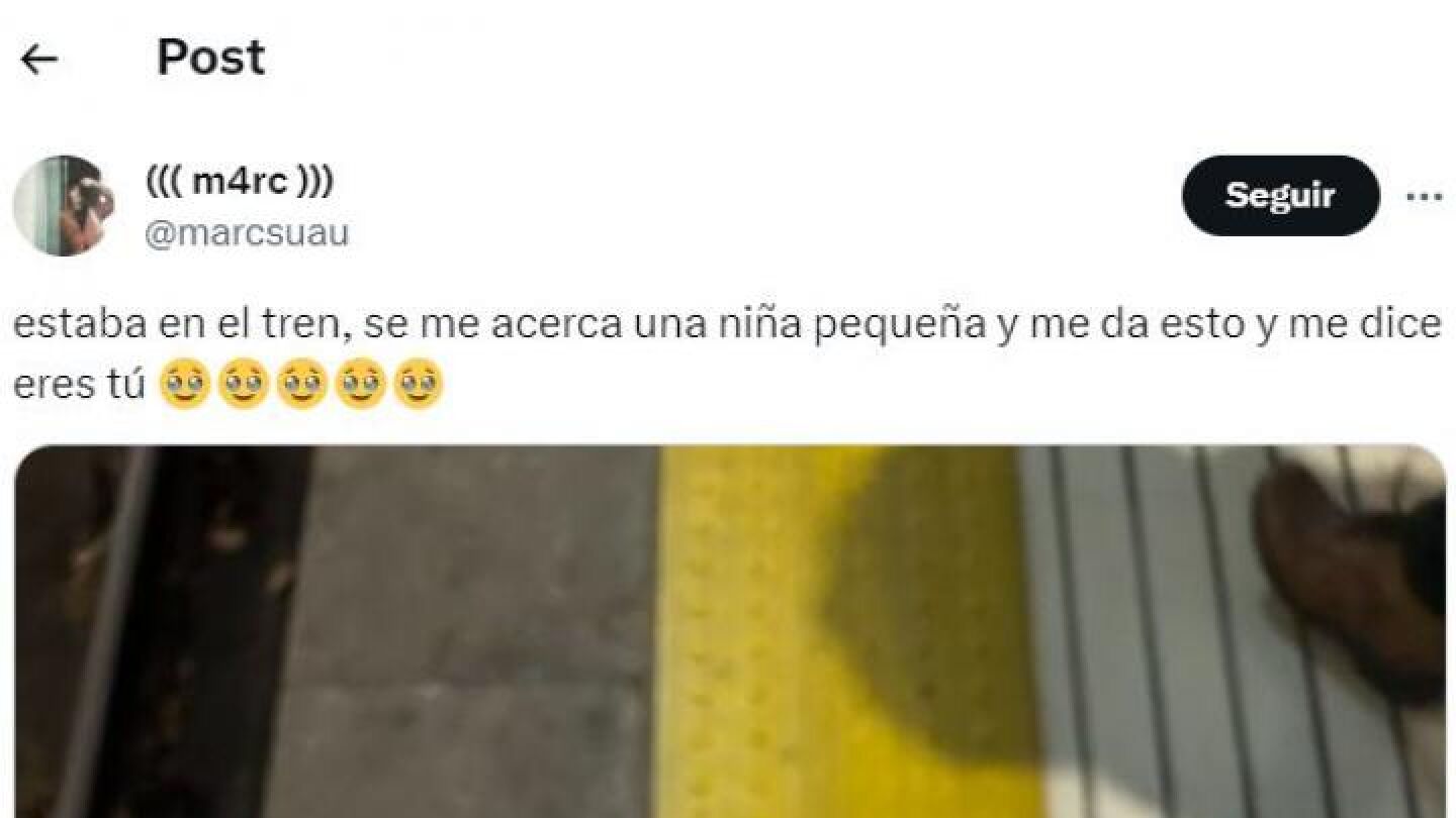 Un tuitero cuenta lo que hizo una ni&ntilde;a peque&ntilde;a con &eacute;l en el tren y enamora a todo el mundo