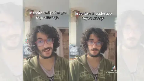 TikTok viral sobre su decisión de dejar el trabajo para ser streamer. TikTok viral sobre su decisión de dejar el trabajo para ser streamer.
