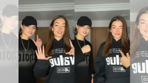 Lucía de la Puerta y Aída Redru. Lucía de la Puerta y Aída Redru.