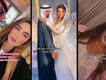 La mujer británico de un millonario de Dubai arrasa en TikTok compartiendo su extravagante vida: "Un bolso nuevo cada semana"