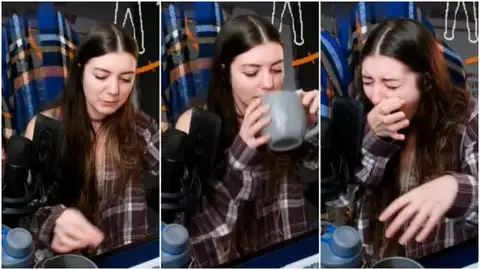 Una streamer se come sin querer una araña en directo en Twitch Una streamer se come sin querer una araña en directo en Twitch