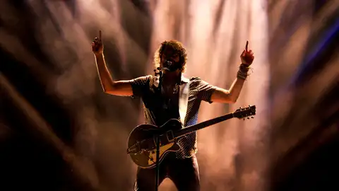 El cantante y compositor Mikel Izal, en una imagen de archivo El cantante y compositor Mikel Izal, en una imagen de archivo