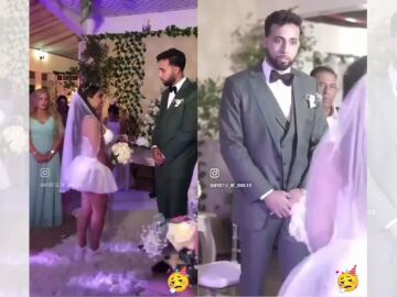 V&iacute;deo viral de un novio que se decepciona al ver el vestido de su futura esposa.