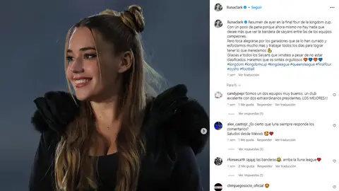 Instagram de Llunaclark Instagram de Llunaclark