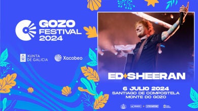 Ed Sheeran actuará por primera vez en Galicia en 2024