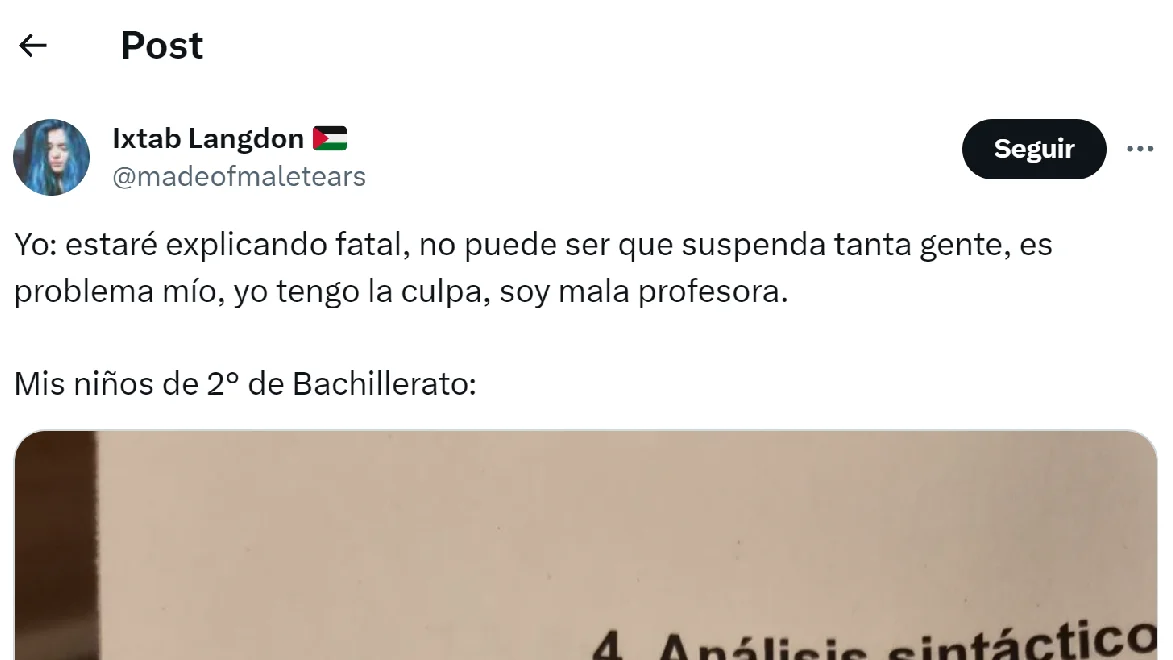 Pantallazo del tuit de @madeofmaletears