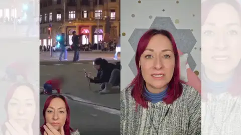 TikTok viral en el que critican a una madre por poner en riesgo a su hijo por una foto. TikTok viral en el que critican a una madre por poner en riesgo a su hijo por una foto.