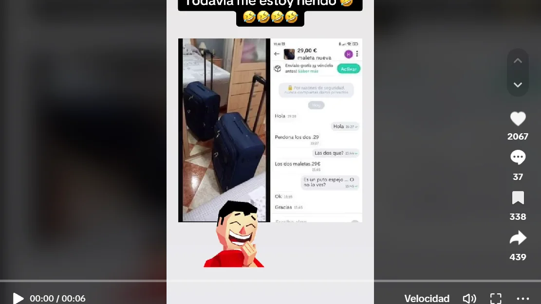 Pantallazo del tiktok de @Zoraidaleon Pantallazo del tiktok de @Zoraidaleon