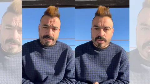 Valentí Sanjuan en su vídeo de TikTok. Valentí Sanjuan en su vídeo de TikTok.