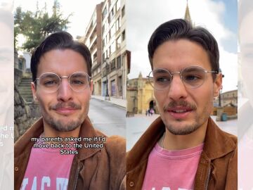 TikTok viral de un estadounidense que vive en Espa&ntilde;a.
