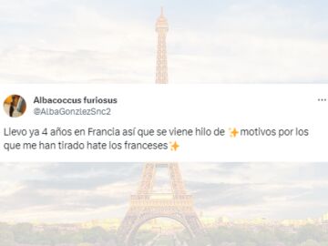 Hilo viral sobre las cr&iacute;ticas que ha recibido en Francia.