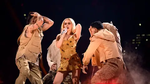 Bad Gyal durante una actuación en directo en 2024 Bad Gyal durante una actuación en directo en 2024