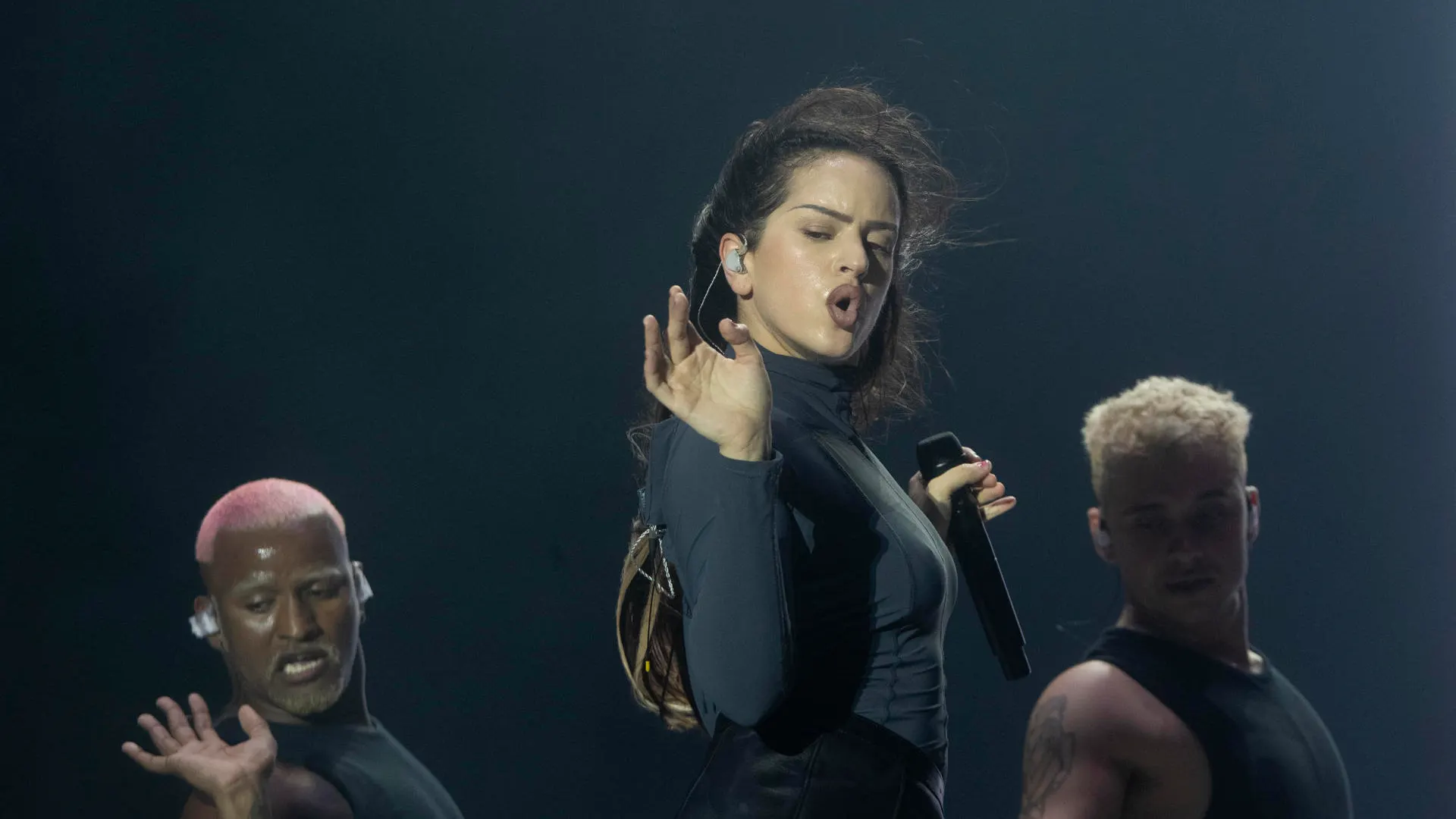 La cantante española Rosalía en una imagen de archivo durante el Primavera Sound Barcelona La cantante española Rosalía en una imagen de archivo durante el Primavera Sound Barcelona