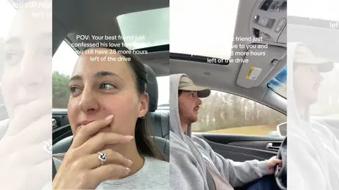 TikTok viral en el que asegura que su amigo se ha declarado durante el viaje. TikTok viral en el que asegura que su amigo se ha declarado durante el viaje.