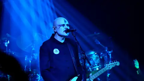 The Smashing Pumpkins durante un concierto en 2022 The Smashing Pumpkins durante un concierto en 2022