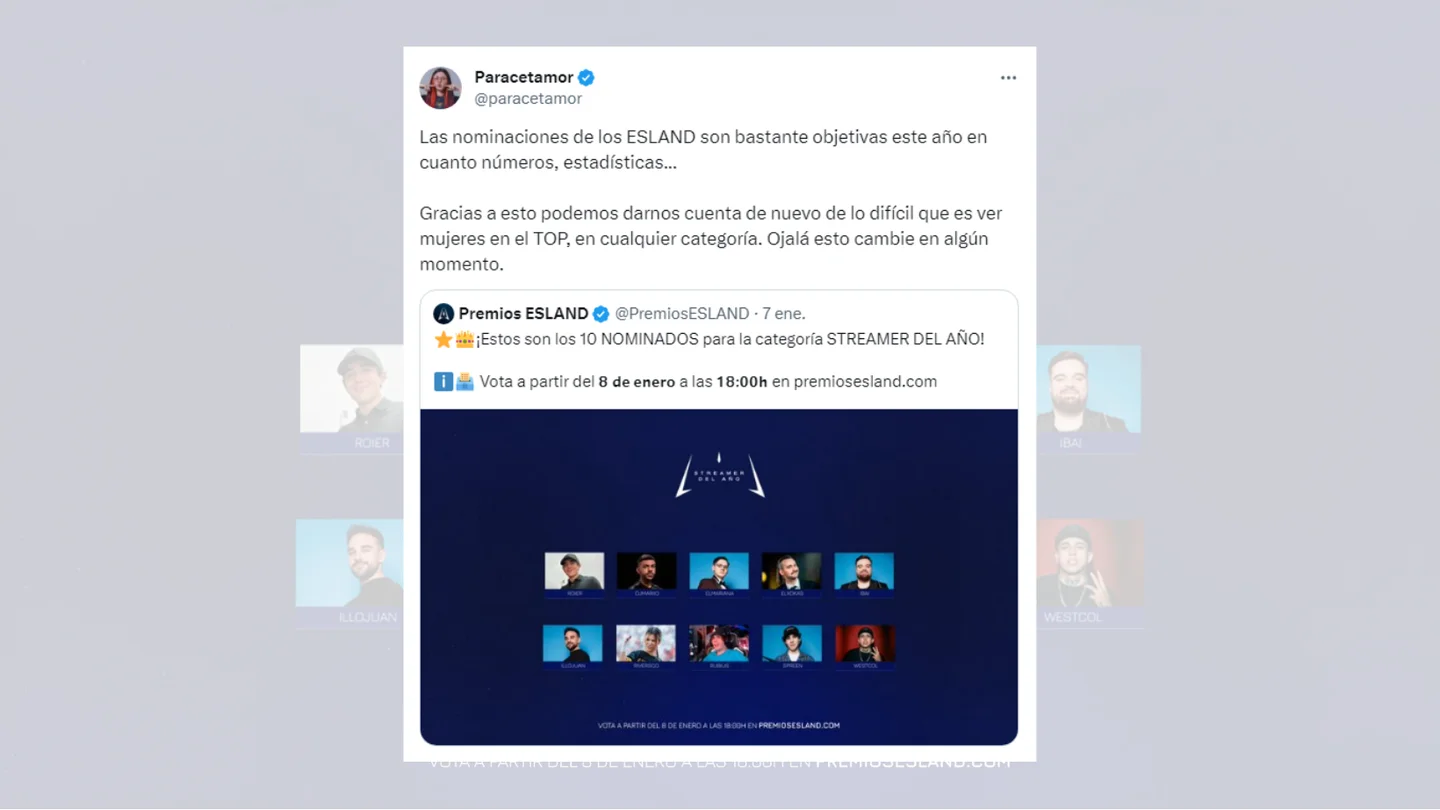 Tuit viral de Paracetamor sobre la desigualdad y los ESLAND. Tuit viral de Paracetamor sobre la desigualdad y los ESLAND.