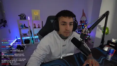 MarkiLokuras en uno de sus streams. MarkiLokuras en uno de sus streams.