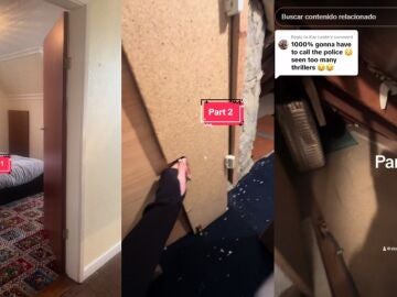 El aterrador descubrimiento de una pareja al tirar una pared de su casa