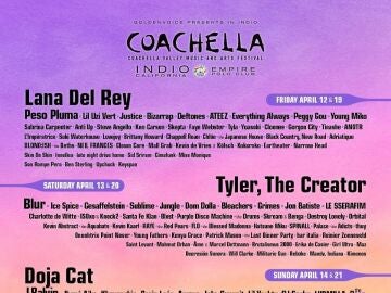 Cartel del Festival de Coachella 2024